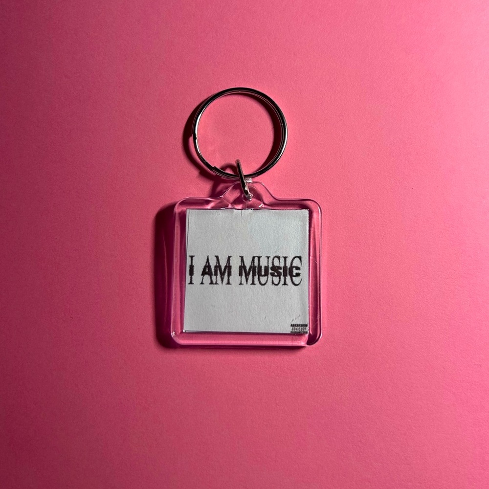MUSIC Album Keychain